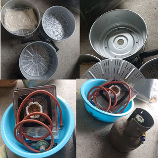 【終了】お餅つきに！臼、杵、蒸し器をセットで