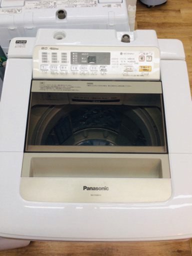 Panasonic NA-FA80H2 全自動洗濯機販売中です!! 安心の半年保証付き!!