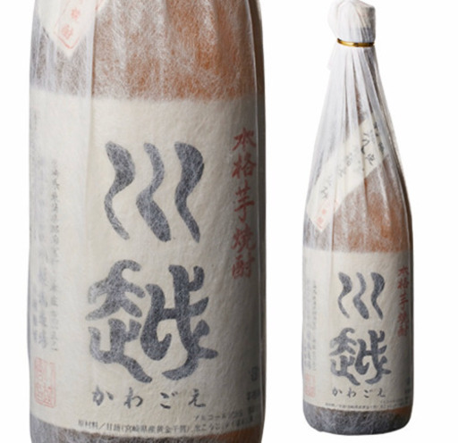 【川越】 入手困難 限定品 プレミアム芋焼酎 本格焼酎 1,800ml 一升瓶 未開封