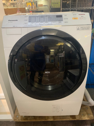 Panasonic ドラム式洗濯機 NA-VX7600L 10kg 2016年製