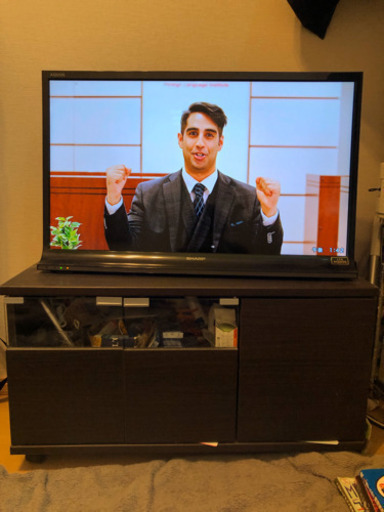 32型SHARP TV\u00266kg洗濯機\u0026冷蔵庫\u0026テレビ台　一人暮らしセット