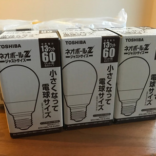 電球形蛍光ランプ 未使用 一個100円