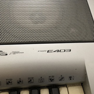 YAMAHA キーボード PSR-E403 スタンド 譜面立て コルグ製ミュート