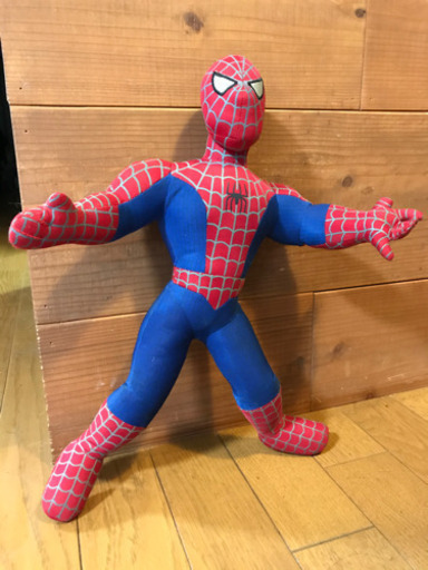 再値下げ スパイダーマン大きめフィギュアぬいぐるみ Oj 横浜のフィギュアの中古あげます 譲ります ジモティーで不用品の処分
