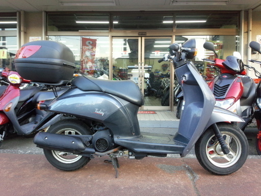 NO.3126　トゥデイ （ＴＯＤＡＹ）　４サイクルエンジン　ボックス付き　ガンメタリック　☆彡 NO.3126 トゥデイ （TODAY） 4サイクルエンジン ボックス付き