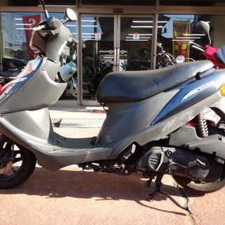 NO.3127　アドレスＶ１２５Ｇ　盗難防止警報アラーム　シガーソケット電源　サイドスタンド　ガンメタリック　☆彡 NO.3127 アドレスV125G 盗難防止警報アラーム シガーソケット電源