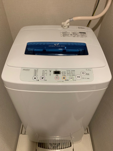 Haier ハイアール 全自動洗濯機 JW-K42H 4.2kg