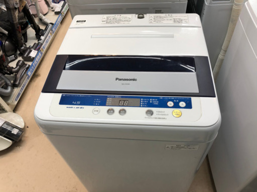 安心の6ヶ月保証付！パナソニック8.0kg全自動洗濯機【トレファク