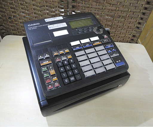 動作OK 初期化済み カシオ 電子レジスター TE-2500 CASIO 札幌市 白石区 東札幌
