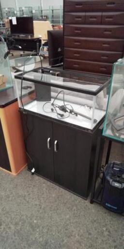 幅60cmの水槽\u0026台\u0026外部フィルターのセットです！