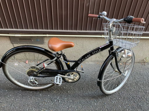 24インチ★ジュニア用自転車★黒