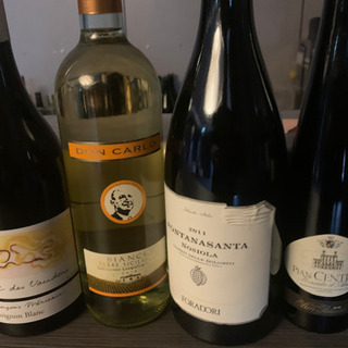 本日中にお引き取り可能な方！白ワイン14本、赤ワイン4本 合計