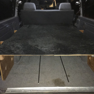 ハイエースバン 自作ベット ゆう つくばの車のパーツの中古あげます 譲ります ジモティーで不用品の処分