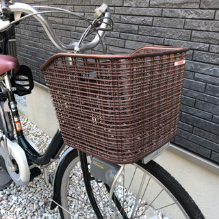 【受け渡し予定者決定済》ヤマハ電動アシスト自転車　ダークグリーン　26インチ　動作確認済