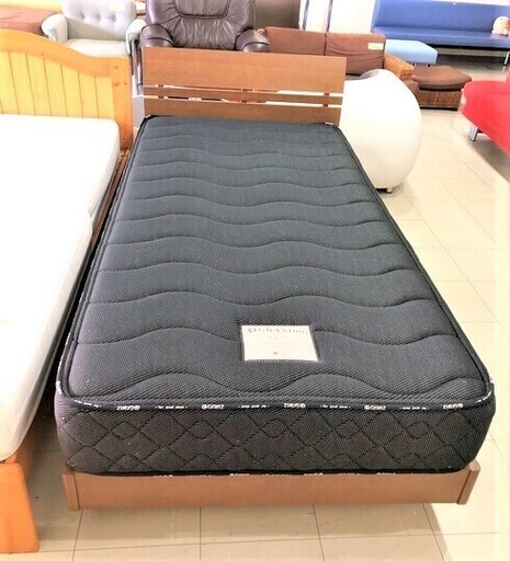 シングルベッド　上質マット　Made in Japan