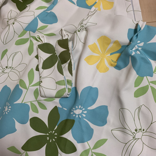 ニトリ カーテン 100×220 2枚セット 花柄