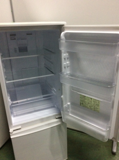 色ヤケなど訳ありだから激安で☆2ドア冷蔵庫☆シャープ☆167L