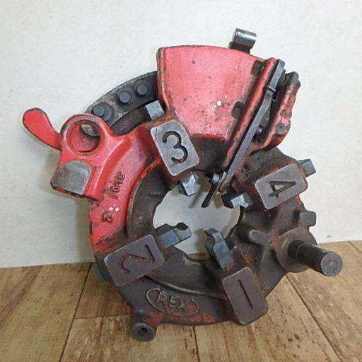 REX レッキス ねじ切 MN89 ダイヘッド パイプマシーン ネジ切 切り 切断機 カット 工具 DIY 中古品 宮城 MAX