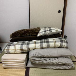 ニトリの布団・毛布セット