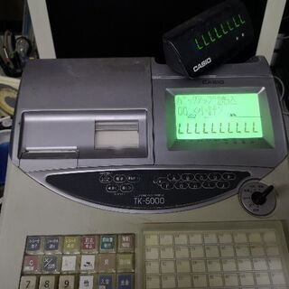 カシオ　レジスターを譲ります