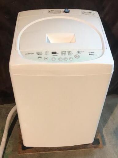 取引中☆ダイウ全自動洗濯機6kg2018年製☆