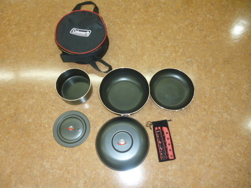 Ｃｏｌｅｍａｎ（コールマン）製の鍋セット②
