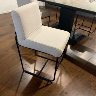 ACTUS（アクタス)椅子　ハイチェア4脚セット  PUPPY　カバー付