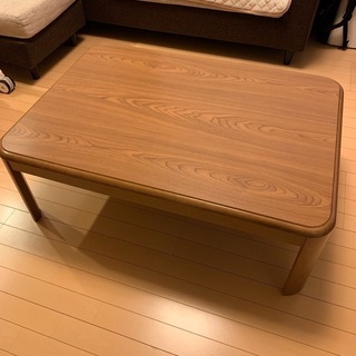 ダイニング ローテーブル（コタツ）104×75cm×高さ36.5cm