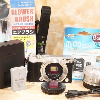 ★すぐ使えるSD付き＆極上美品級★ニコン J5 パワーズームキット