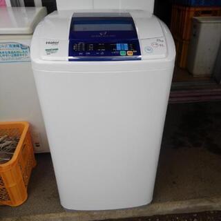 ハイアール5ｷﾛ洗濯機　2012年製　クズ取りネット2個新品　入...