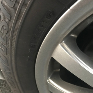 大幅値下げ！ブリザック215 /60R 16 バリ山社外ホイル付き4本セット