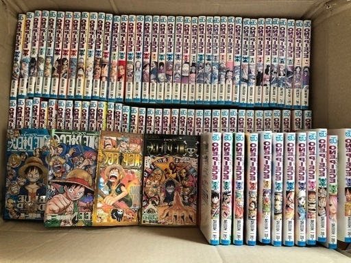 全巻 1冊100円以下 One Piece ワンピース 1 95巻 ファンブック 入場特典付き みぃ 門真市のマンガ コミック アニメの中古あげます 譲ります ジモティーで不用品の処分