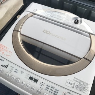 取引中2014年製東芝グランホワイト容量6キロ美品。千葉県内配送無料 