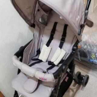 美品】英国joieベビーカー、シート(バウンサーと車載用)一式セット