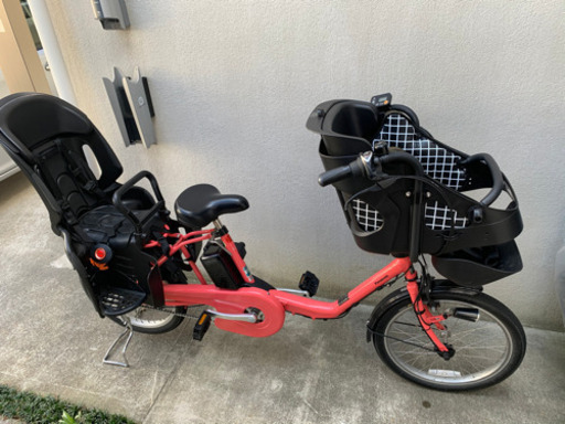 パナソニック　電動アシスト自転車　子供2人乗り