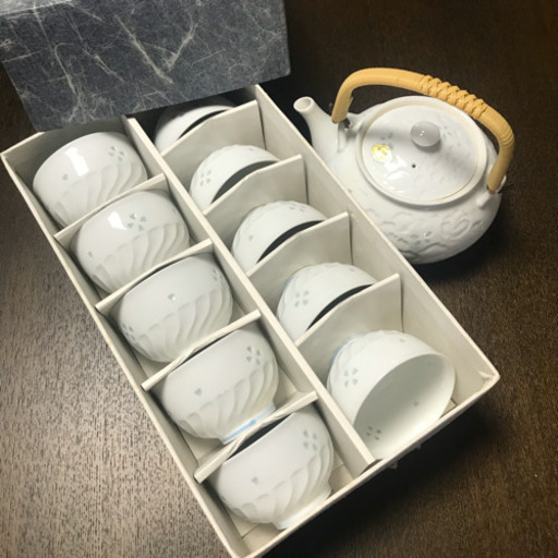 有田焼きの急須と湯呑みセット未使用品 Tiandai 門田のその他の中古あげます 譲ります ジモティーで不用品の処分