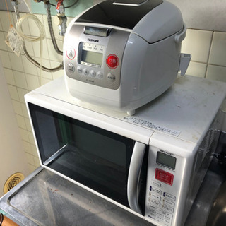 【激安】炊飯器・冷蔵庫・電子レンジ・掃除機セット