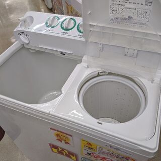 0217-04 2018年製 パナソニック 4.0kg 二槽式洗濯機 福岡城南片江