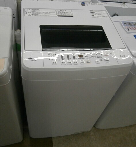 【引取限定】ハイセンス　洗濯機　HW-T45C　中古品　4.5kg　【ハンズクラフト八幡西店】