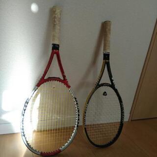 テニスラケット2本（ダンロップ RIM）