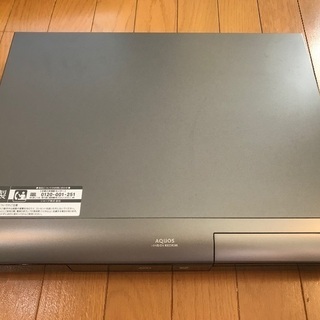 【取引中：本体のみ】シャープ 250GB DVDレコーダー AQ...