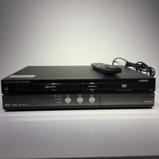 #3383 SHARP HDD搭載ビデオ一体型DVDレコーダー DV-ACV52