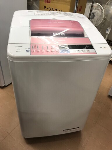 家電　全自動洗濯機　HITACHI　日立　洗濯機　BW-8SV　Ｇ146