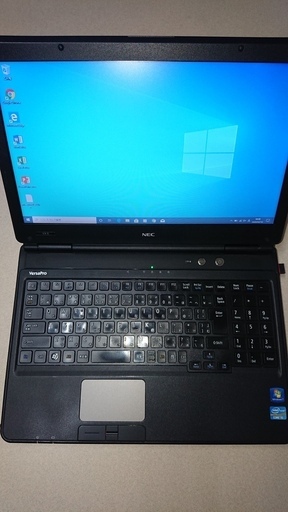 【おかげさまで受渡終了】ノートパソコン　NEC versapro VX-E