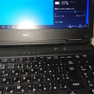おかげさまで受渡終了】ノートパソコン NEC versapro VX-E