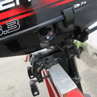 ☆中古品 マーキュリー MERCURY 船外機 3.3馬力 2ストロークエンジン エンジン始動確認済 平成8年製 販売中です！☆