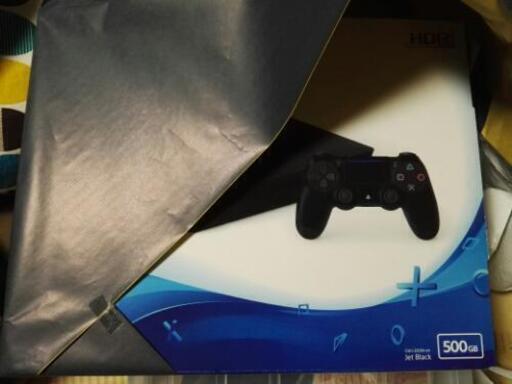 【お取引き中】新品未開封！ PlayStation 4 ジェット・ブラック 500GB (CUH-2200AB01) PS4 プレステ4
