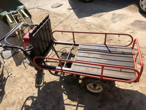 ◇山口農機製作所 YM-501 積載300Kg 三菱エンジンG350L◇運搬車 三輪 