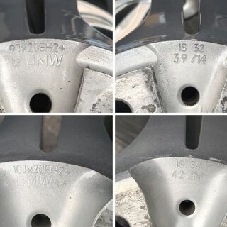 BMW純正ダブルスポーク343M 20インチ F10系M5純正 本物 