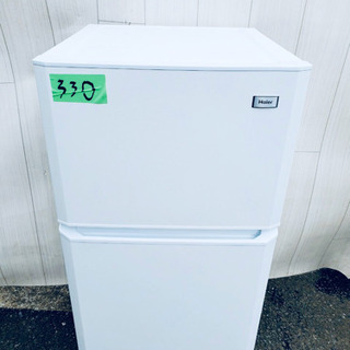 2Y330番 Haier✨ 冷凍冷蔵庫❄️  JR-N106E‼️ 